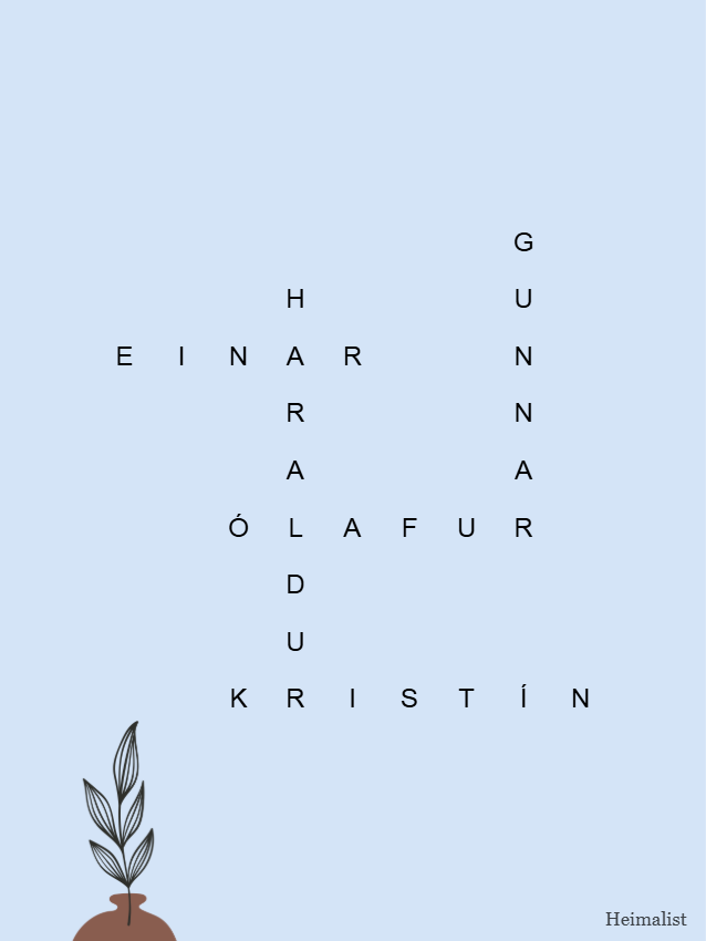 Family name crossword 1