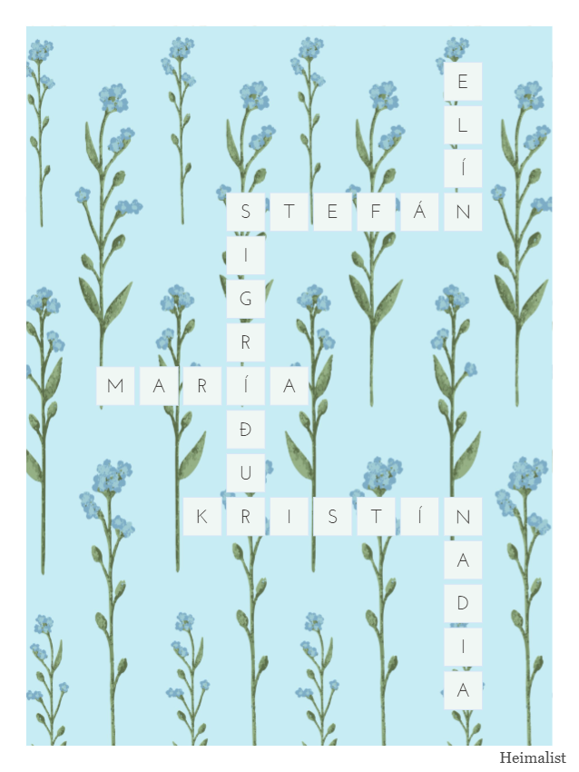 Family names crossword 13