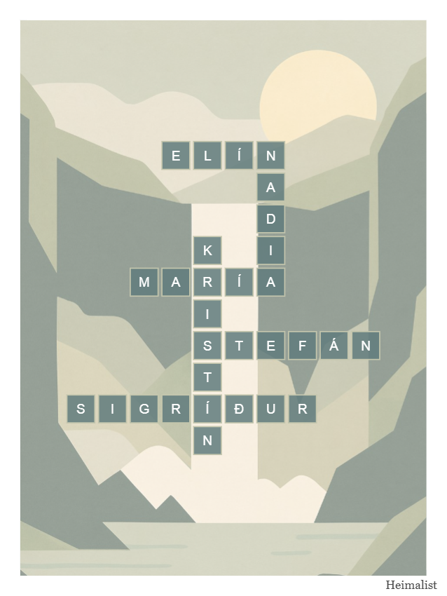 Family names crossword 13