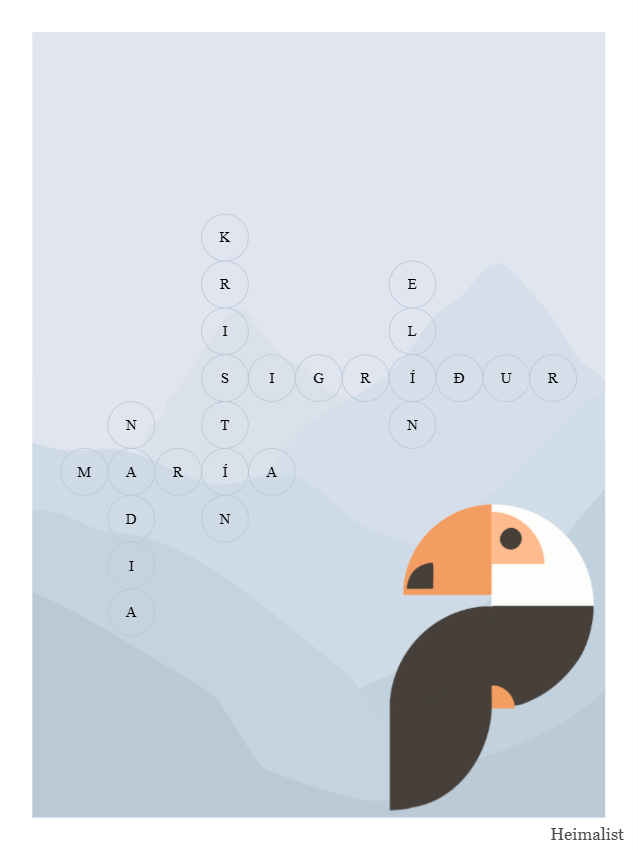 Family names crossword 14