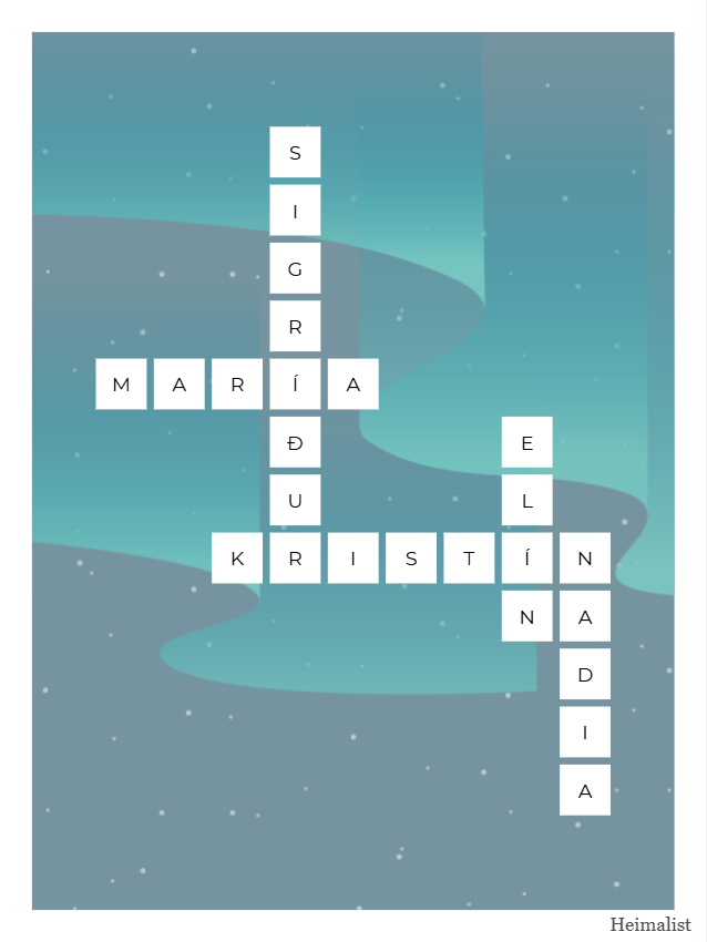 Family names crossword 15