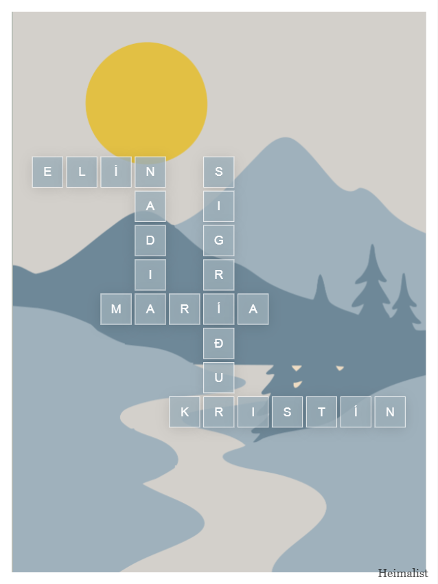 Family names crossword 16