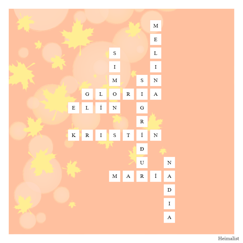 Family names crossword 20