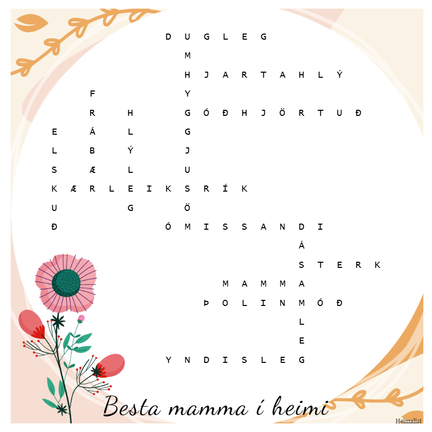 Besta mamma í heimi